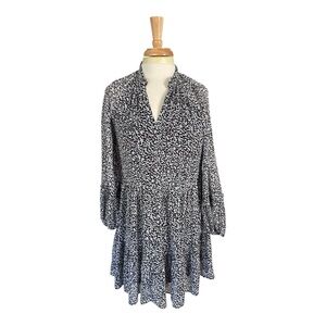 1. State Black and White Mini Dress